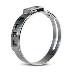 Хомуты ушковые регулируемые с радиальной направляющей Oetiker - серия 163